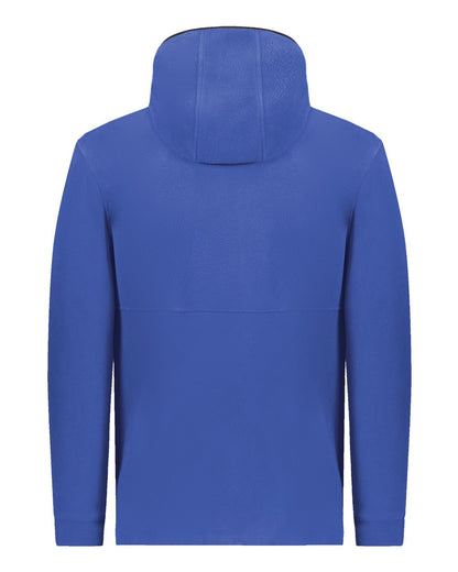 Augusta Sportswear Youth Eco Revive™ Polar Fleece Hooded Full-Zip Jacket 6859 #color_Royal