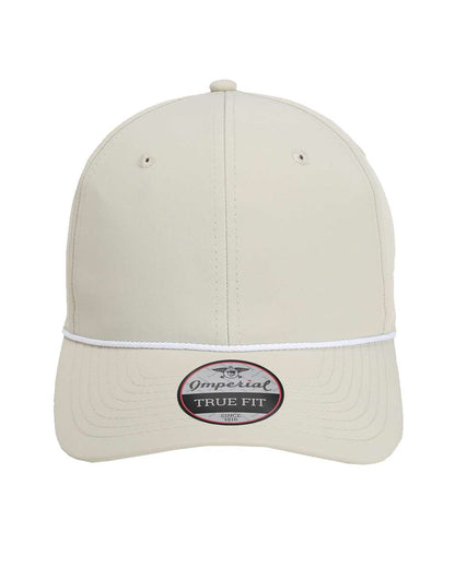 Imperial The Wingman Cap 7054 #color_Putty/ White