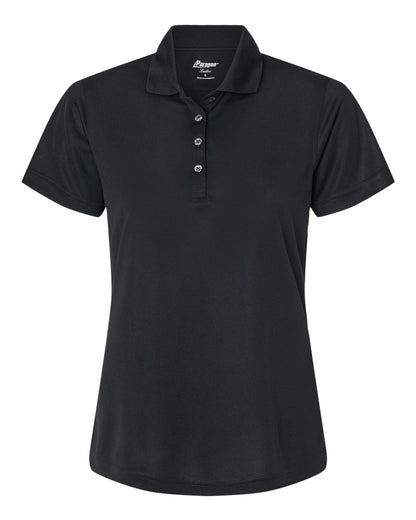 Paragon Women's Saratoga Performance Mini Mesh Polo 104 #color_Black