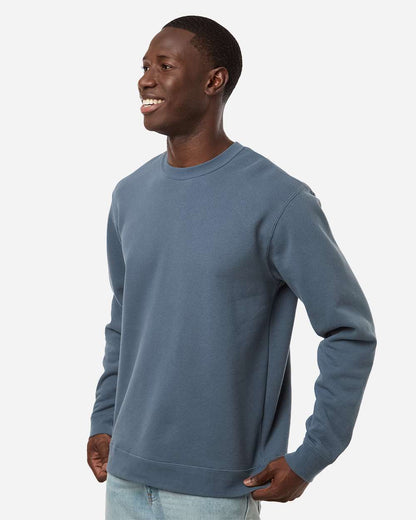 Independent Trading Co. Unisex Midweight Crewneck Sweatshirt SS3000 #colormdl_Storm Blue