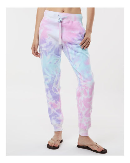 Colortone Tie-Dyed Joggers 8999 #colormdl_Cotton Candy