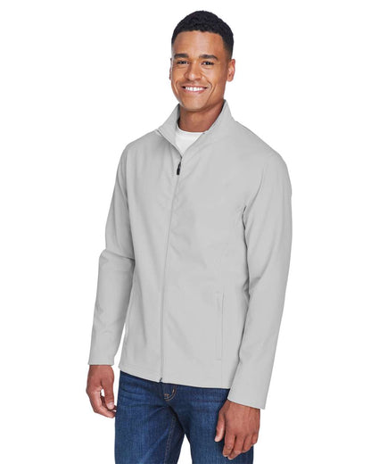 Team 365 Men's Leader Soft Shell Jacket TT80 #colormdl_Sport Silver