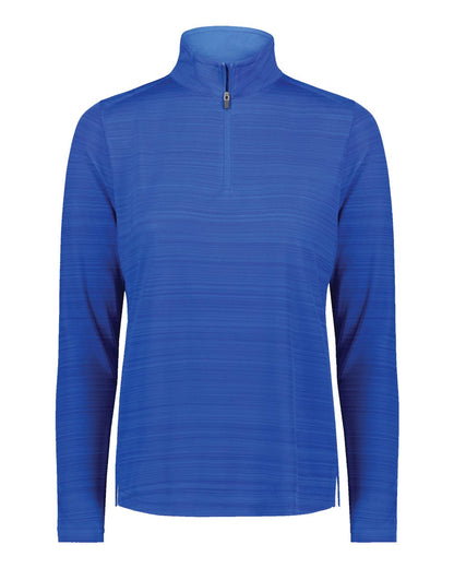 Augusta Sportswear Women's Pursuit Quarter-Zip Pullover 7012 #color_Royal
