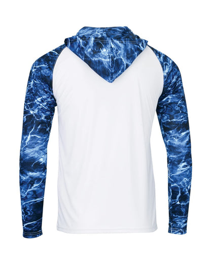 Paragon Men's Biloxi Performance Colorblocked Hooded Sweatshirt 241 #color_Marlin