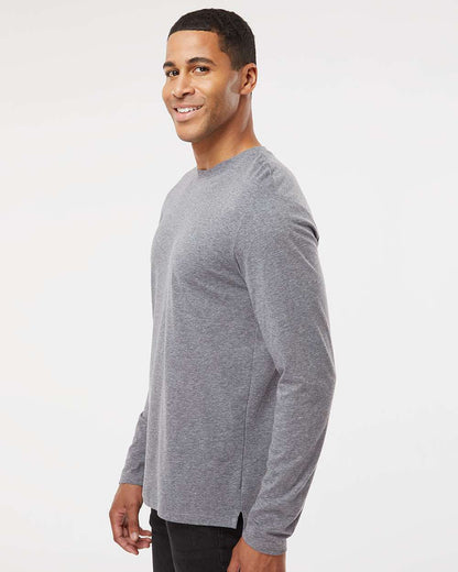 LAT Men's Fine Jersey Long Sleeve Tee 6918 #colormdl_Granite Heather