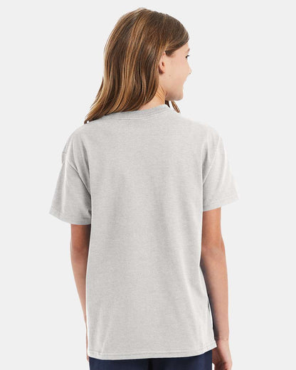 Hanes Authentic Youth T-Shirt 5450 #colormdl_Ash