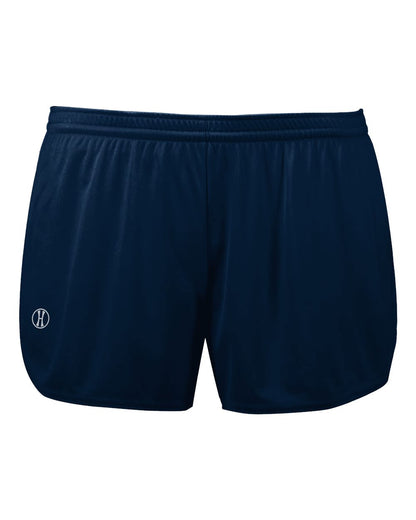 Holloway Women's PR Max Track Shorts 221336 #color_Navy