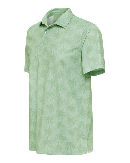 Paragon Men's Charleston Sublimated Polo 154 #color_Palm Green