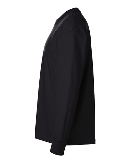 Next Level Unisex Heavyweight Long Sleeve T-Shirt 7211 #color_Black