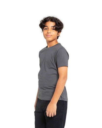 Threadfast Apparel Youth Epic Cotton T-Shirt T1000B #colormdl_Charcoal