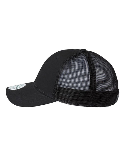 LEGACY Lo-Pro Snapback Trucker Cap LPS #color_Black/ Black