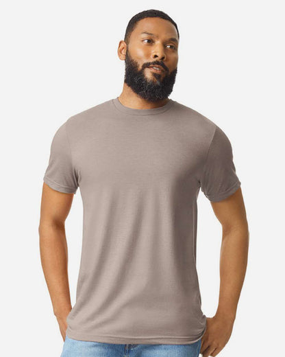 Gildan Unisex Softstyle® CVC T-Shirt 64000CVC #colormdl_Slate