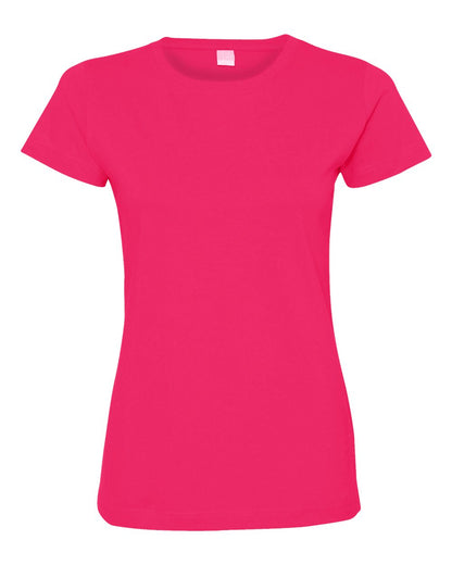LAT Women's Fine Jersey Tee 3516 #color_Hot Pink