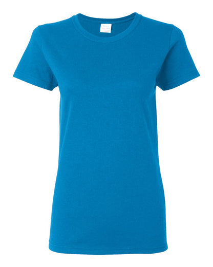 Gildan Women's Heavy Cotton™ T-Shirt 5000L #color_Sapphire