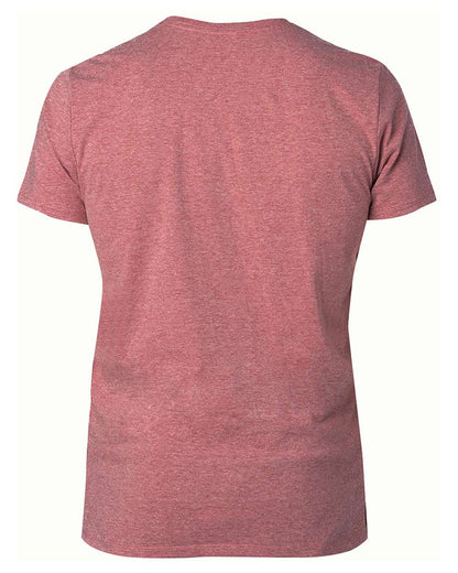 Threadfast Apparel Unisex Ultimate CVC T-Shirt 100A #color_Maroon Heather