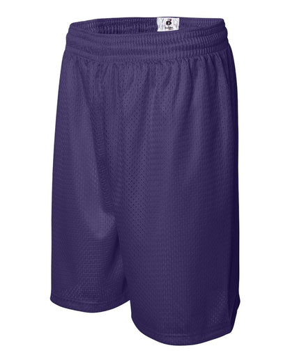 Badger Pro Mesh 9" Shorts 7209 #color_Purple