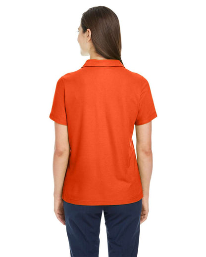 CORE365 Women's Fusion ChromaSoft™ Pique Polo CE112W #colormdl_Campus Orange
