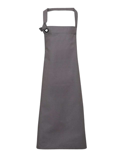 Artisan Collection by Reprime Calibre Heavy Cotton Canvas Bib Apron RP130 #color_Dark Grey