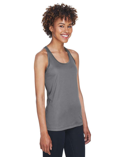 Team 365 Women's Zone Performance Racerback Tank TT11WRC #colormdl_Sport Graphite