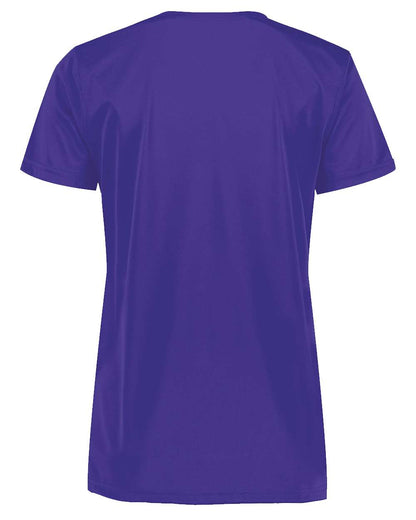 Holloway Women's Momentum V-Neck T-Shirt 222820 #color_Purple