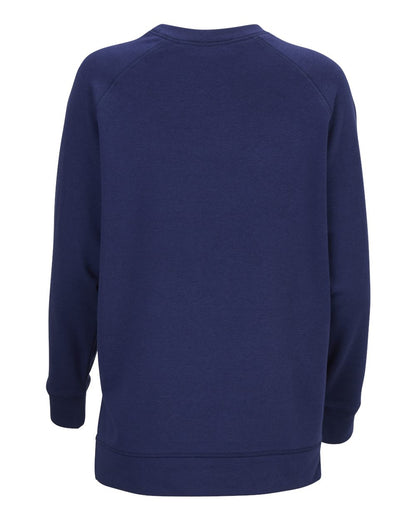 Boxercraft Women's Harlow French Terry Crewneck Sweatshirt BW3101 #color_Navy Heather