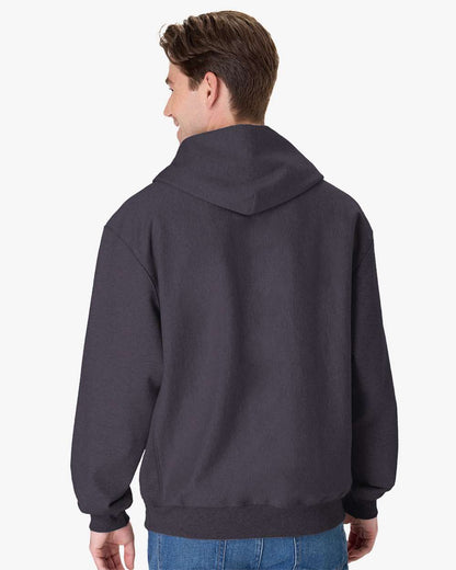 Hanes Men's Beefy® Sweats Premium Heavyweight Hooded Sweatshirt OG700 #colormdl_Charcoal Heather