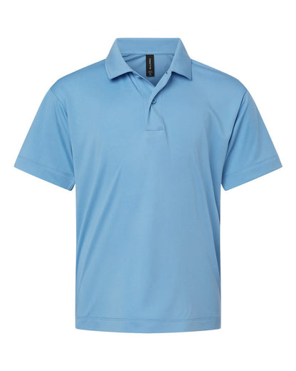 AllPro Youth Pro-Lock Performance Polo 41800Y #color_Carolina Blue