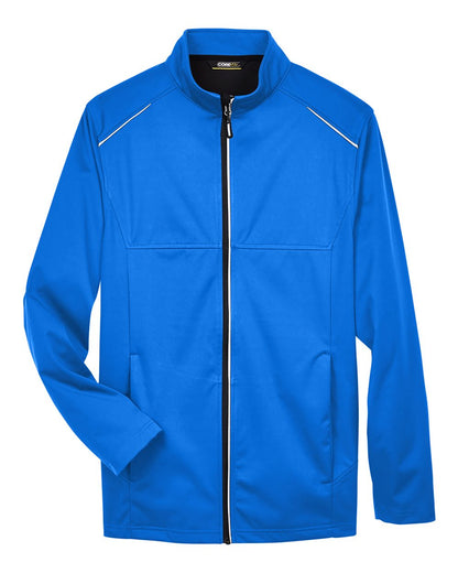 CORE365 Men's Techno Lite Three-Layer Knit Tech-Shell CE708 #color_True Royal