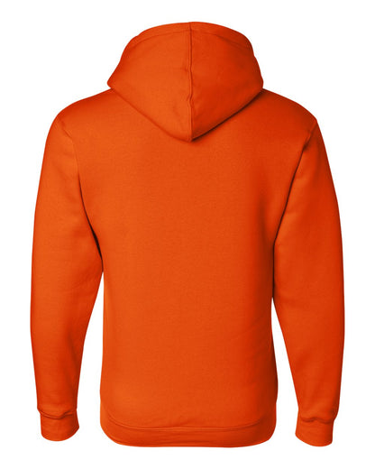 Bayside USA-Made Full-Zip Hooded Sweatshirt 900 #color_Bright Orange