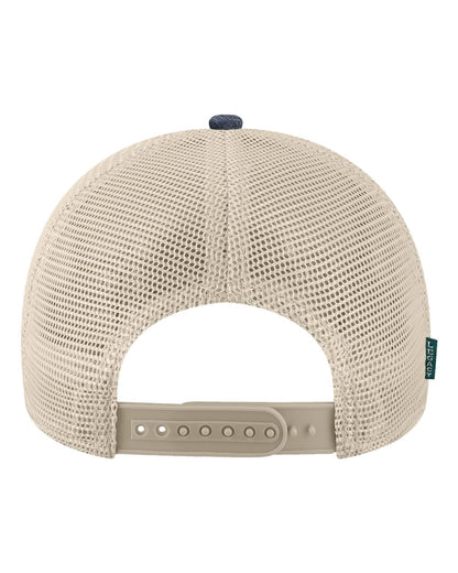 LEGACY Mid-Pro Snapback Trucker Cap MPS #color_Melange Navy/ Bronze/ Stone
