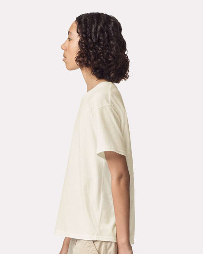 American Apparel Youth Fine Jersey Tee 2001Y #colormdl_Cream
