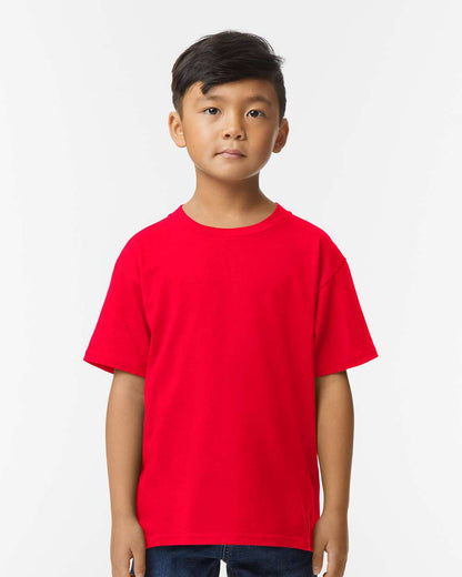 Gildan Youth Softstyle® Midweight T-Shirt 65000B #colormdl_Red