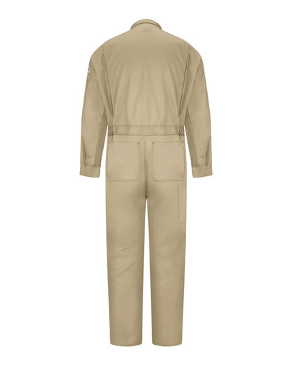 Bulwark Men's Tall Deluxe Coverall CLD4T #color_Khaki