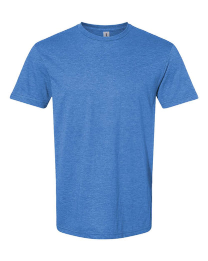 Gildan Unisex Softstyle® CVC T-Shirt 64000CVC #color_Carolina Blue Mist