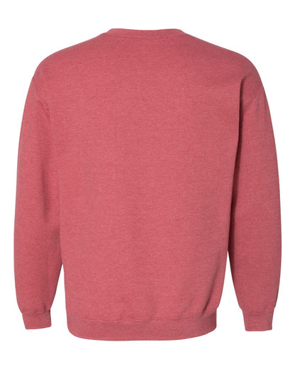 Gildan Heavy Blend™ Crewneck Sweatshirt 18000 #color_Heather Scarlet Red