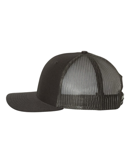 Richardson Snapback Trucker Cap 112 #color_Black