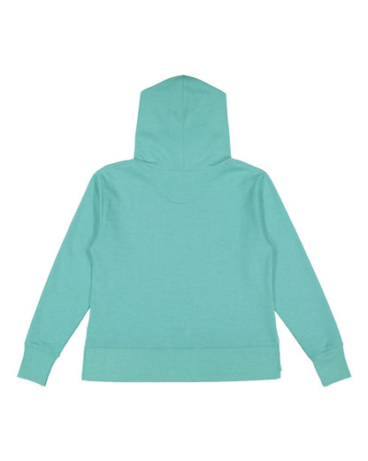 LAT Women's Vintage Wash Hoodie Sweatshirt 3536 #color_Washed Saltwater