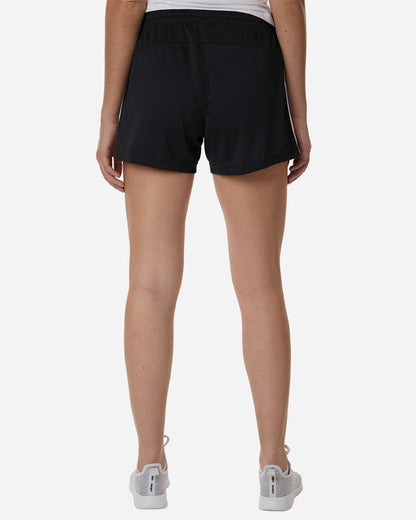 Adidas Women's 3-Stripes 3" Shorts AT301 #colormdl_Black/ White