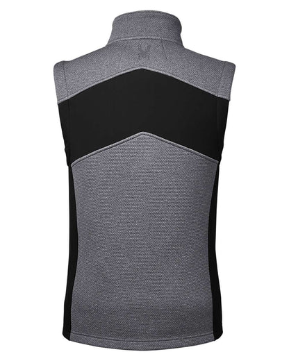 Spyder Men's Pursuit Vest S17274 #color_Black Heather/ Black