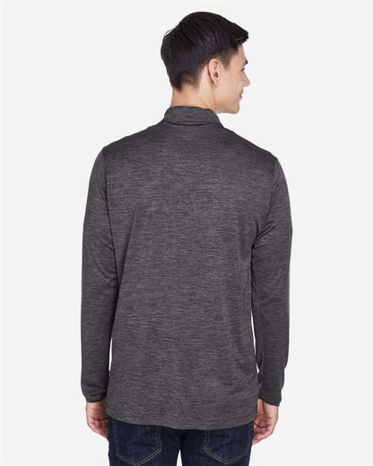 CORE365 Men's Kinetic Performance Quarter-Zip Pullover CE401 #colormdl_Carbon/ Black