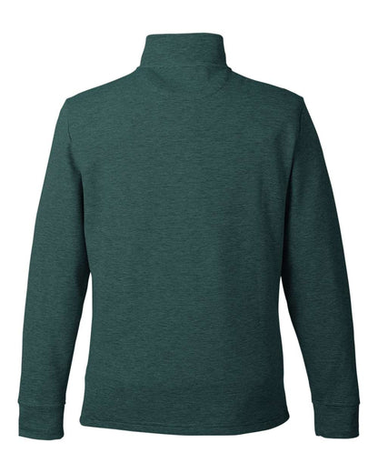 vineyard vines Men's Saltwater Quarter-Zip Pullover K002708 #color_Charleston Green