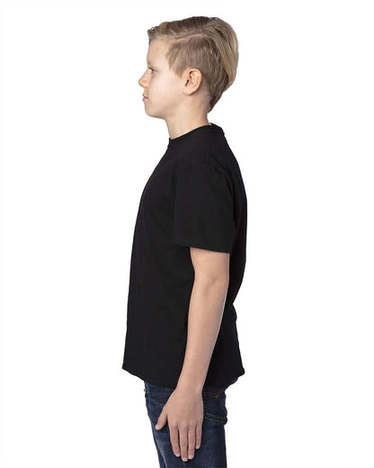 Threadfast Apparel Youth Ultimate CVC T-Shirt 600A #colormdl_Black