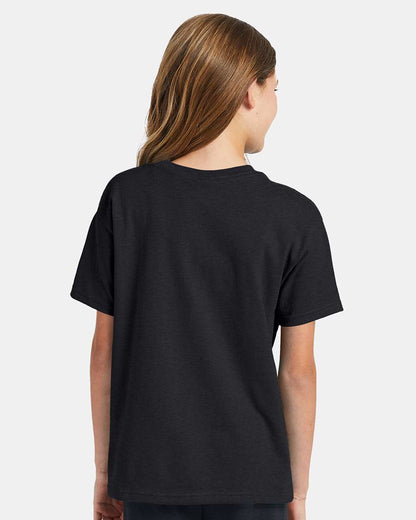 Hanes Ecosmart™ Youth T-Shirt 5370 #colormdl_Charcoal Heather