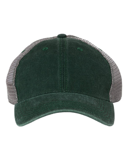 LEGACY Dashboard Trucker Cap DTA #color_Dark Green/ Grey