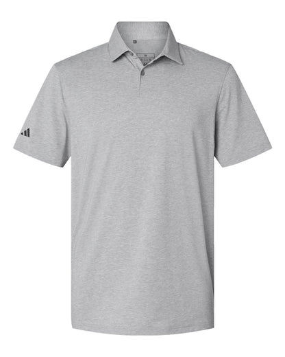 Adidas Men's Blended Polo A590 #color_Grey Three Melange