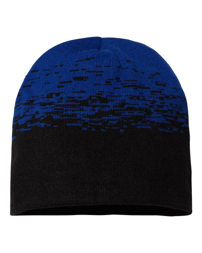 CAP AMERICA USA-Made Static Beanie RKS9 #color_Black/ True Royal