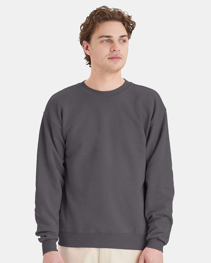 Hanes Unisex EcoSmart® Crewneck Sweatshirt P160 #colormdl_Smoke Grey