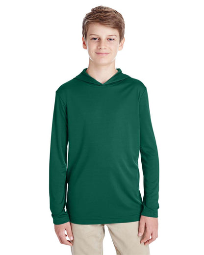 Team 365 Youth Zone Performance Hooded T-Shirt TT41Y #colormdl_Sport Forest