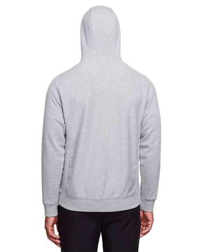 Team 365 Unisex Zone HydroSport™ Heavyweight Full-Zip Hooded Sweatshirt TT95 #colormdl_Athletic Heather