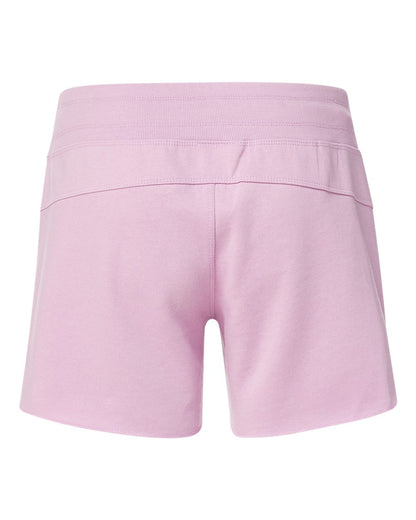 MV Sport Women's Jolene Fundamental Fleece Shorts W23151 #color_Wisteria